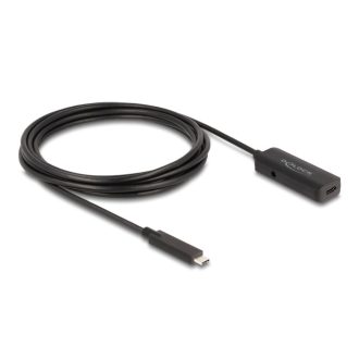   Delock Aktív USB 10 Gbps bővítő kábel USB Type-C  3 m hosszú (80027)