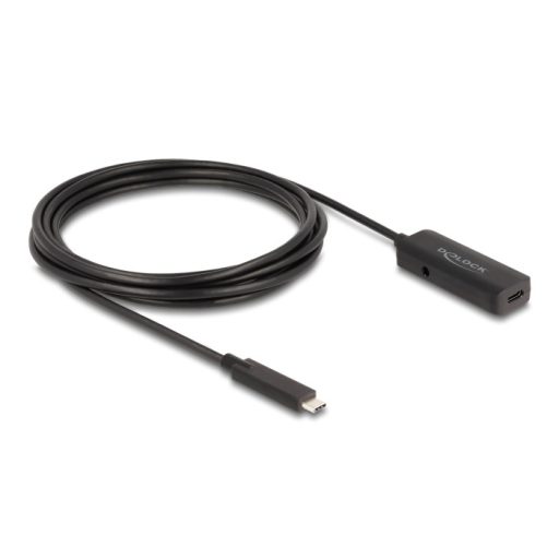 Delock Aktív USB 10 Gbps bővítő kábel USB Type-C  3 m hosszú (80027)