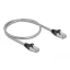 Delock RJ45, fém borítású kábel Cat.6A U/FTP, 0,5 méter (80107)