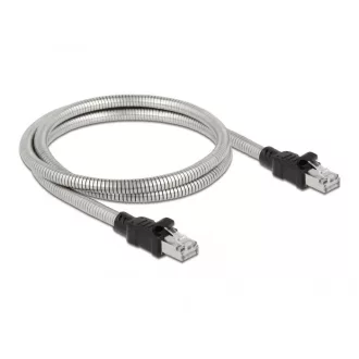   Delock RJ45, fém borítású kábel Cat.6A U/FTP, 3 méter (80110)