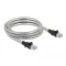 Delock RJ45, fém borítású kábel Cat.6A U/FTP, 5 méter (80111)