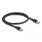 Delock Hálózati kábel RJ45 Cat.6A F/UTP belső fém köpeny 0,5 m (80112)
