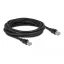 Delock Hálózati kábel RJ45 Cat.6A F/UTP belső fém köpeny 1 m (80113)
