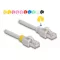 Delock Színes klipszes hálózati kábel RJ45 Cat.6A S/FTP 0,5 m (80117)