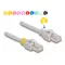 Delock Színes klipszes hálózati kábel RJ45 Cat.6A S/FTP 5 m (80121)