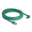 Delock RJ45 Hálózati kábel PROFINET SF/UTP 90  hajlított 5 m zöld (80125)