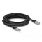 Delock RJ45 hálózati kábel Cat.6A S/FTP PE kültéri 10 m fekete (80130)