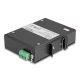 Delock Ipari Gigabit Ethernet Elosztó 4 port PoE 1 port RJ45 1 port SFP DIN sínhez