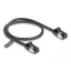 Delock RJ45 kábel apa - apa Cat.8.1 flexibilis 0,5 m fekete (80182)