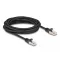 Delock RJ50 kábel apa - RJ50 apa S/FTP 5 m fekete (80190)