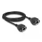 Delock RJ50 bővítő kábel anya - anya S/FTP 2 m fekete (80200)