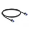 Delock RJ45 hálózati kábel Cat.6A S/FTP vékony 1 m fekete (80227)