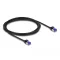 Delock RJ45 hálózati kábel Cat.6A S/FTP vékony 2 m fekete (80228)