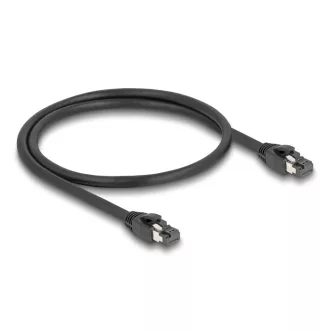   Delock RJ45 hálózati kábel Cat.8.1 S/FTP 50 cm akár 40 Gbps fekete (80232)