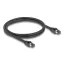 Delock RJ45 hálózati kábel Cat.8.1 S/FTP 1 m akár 40 Gbps fekete (80233)