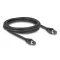 Delock RJ45 hálózati kábel Cat.8.1 S/FTP 2 m akár 40 Gbps fekete (80234)