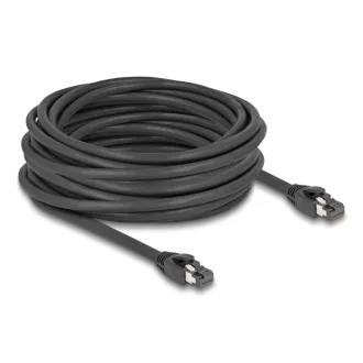   Delock RJ45 hálózati kábel Cat.8.1 S/FTP 10 m akár 40 Gbps fekete (80237)