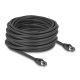 Delock RJ45 hálózati kábel Cat.8.1 S/FTP 15 m akár 40 Gbps fekete (80238)