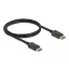 Delock DisplayPort kábel 10K 60 Hz 54 Gbps 1 m (80261)
