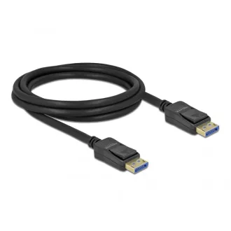Delock DisplayPort kábel 10K 60 Hz 54 Gbps 2 m (80262)
