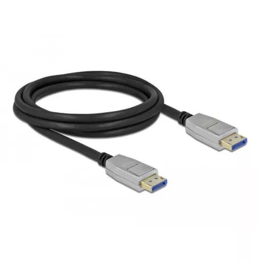 Delock DisplayPort kábel 10K 60 Hz 54 Gbps 2 m (80266)