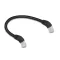 Delock RJ45 hálózati kábel Cat.6A S/FTP 45  fokban lefelé hajló 0,25 m fekete (80273)