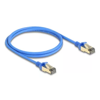   Delock RJ45 hálózati kábel Cat.8.1 F/FTP vékony 1 m kék (80333)