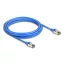 Delock RJ45 hálózati kábel Cat.8.1 F/FTP vékony 5 m kék (80336)