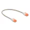 Delock RJ45 hálózati kábel Cat.6A U/UTP vékony 0,3 m áttetsző (80351)
