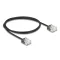 Delock RJ45 hálózati kábel Cat.6 UTP ultra vékony 1 m, fekete (80371)