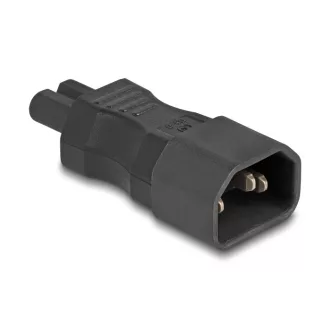   Delock Tápadapter IEC 60320 - C14 - C7, apa / anya, 2,5 A, egyenes (80469)