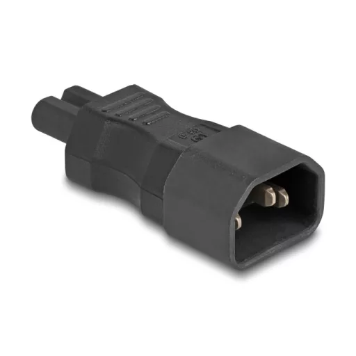 Delock Tápadapter IEC 60320 - C14 - C7, apa / anya, 2,5 A, egyenes (80469)
