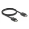 Delock DisplayPort kábel 8K 60 Hz 40 Gbps 1 m (80492)