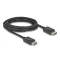 Delock DisplayPort kábel 16K 30 Hz / 8K 60 Hz 40 Gbps 3 m (80494)