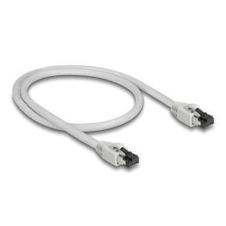 Delock RJ45 hálózati kábel Cat.8.1 S/FTP 0,5 m szürke