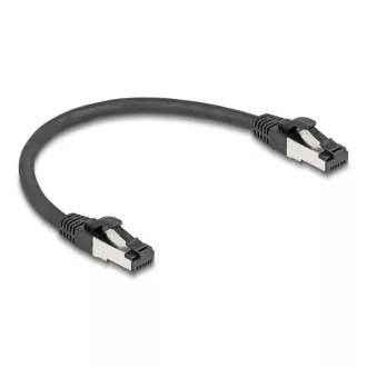 Delock RJ45 hálózati kábel Cat.8.1 S/FTP 0,25 m fekete
