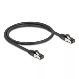 Delock RJ45 hálózati kábel Cat.8.1 S/FTP 0,5 m fekete