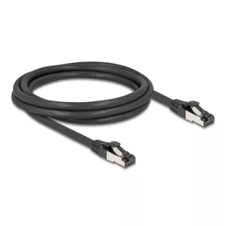 Delock RJ45 hálózati kábel Cat.8.1 S/FTP 2 m fekete