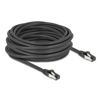 Delock RJ45 hálózati kábel Cat.8.1 S/FTP 10 m fekete