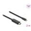 Delock USB Type-C  - HDMI kábel (DP Alt Mode) 8K 60 Hz-hez HDR funkcióval 2 m fekete (80599)