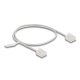Delock RJ45 hálózati kábel Cat.6 UTP ultravékony 0,5 m szürke rövid csatlakoztatókkal (80757)