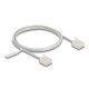 Delock RJ45 hálózati kábel Cat.6 UTP ultravékony 1 m szürke rövid csatlakoztatókkal (80758)