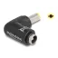 Delock DC adapter 5,5 x 2,5 mm apa   5,5 x 2,5 anya 90 -ban hajlított (80795)