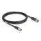 Delock Kábel M12 X kódolt 8 tűs apa - anya PVC 2 m (80861)