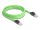 Delock RJ45 hálózati kábel Cat.6A apa   apa SF/UTP alkalmas kábelvezető láncokhoz PUR (TPU) 2 m zöld (80890)