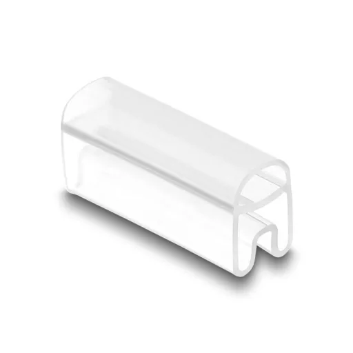 Delock Kábel jelölő 2 mm - 4 mm átmérőjű kábelhez 50 db. Áttetsző (80950)