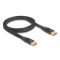 Delock DisplayPort Szalagkábel 8K 60 Hz 1 m (81005)