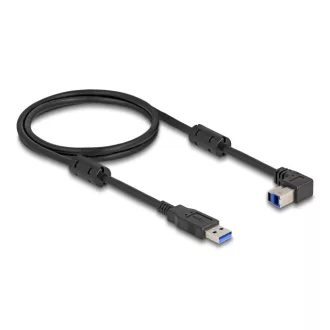  Delock USB 5 Gbps kábel A-típusú apa - B-típusú apa 90  felfelé néző csatlakozóapaval 1 m (81104)