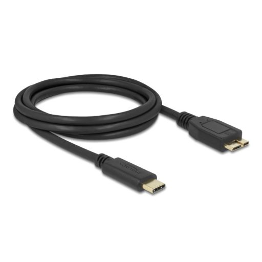 Delock USB 5 Gbps kábel USB Type-C  dugó - USB Micro-B típusú dugó 2 m (81160)