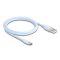 Delock USB 2.0 kábel USB A-típusú dugó - USB Type-C  dugó 1 m kék Szilikon (81222)